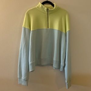 American Eagle Oversized Quarter Zip (XL)